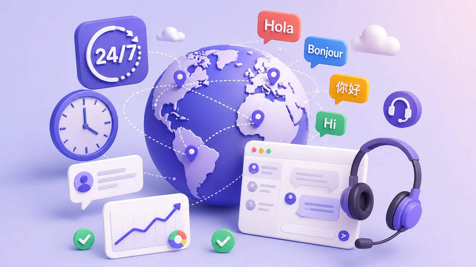Follow the Sun: Why 24/7, Multilingual Support Became the New Baseline for Growth