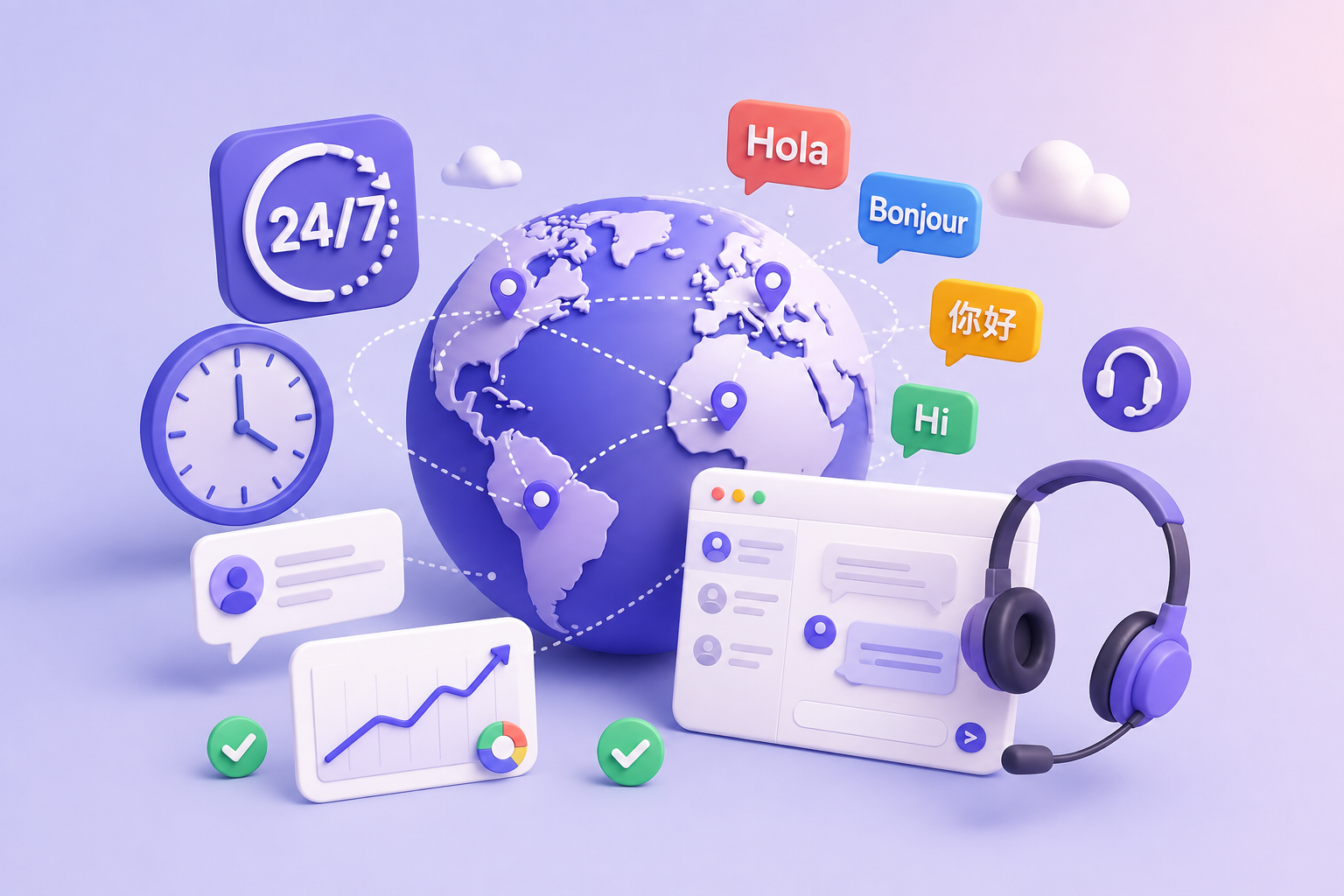 Follow the Sun: Why 24/7, Multilingual Support Became the New Baseline for Growth